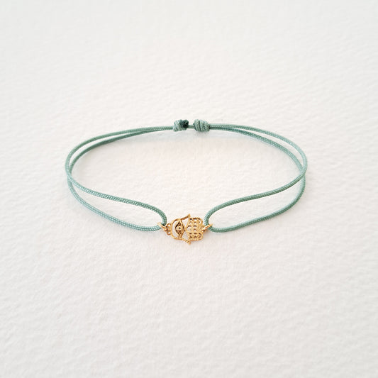 Fatima's Hand bracelet on thread