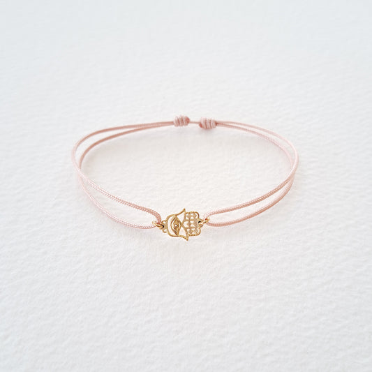 Fatima's Hand bracelet on thread