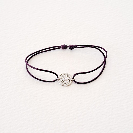 Cosmic Eye bracelet on thread