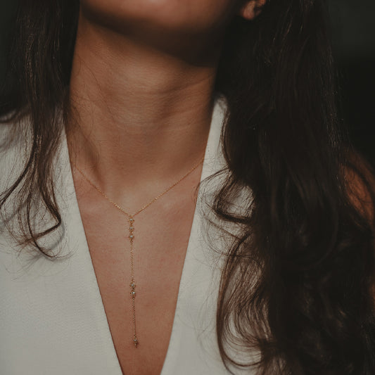 Marie long necklace