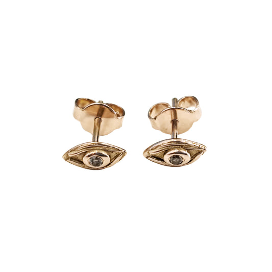 Tiny Eye ear studs
