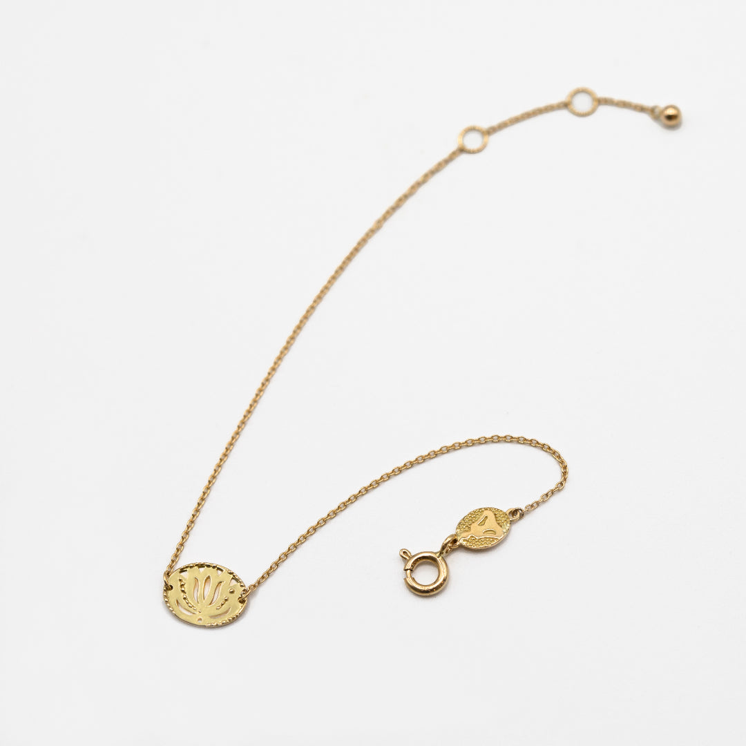 Lotus bracelet