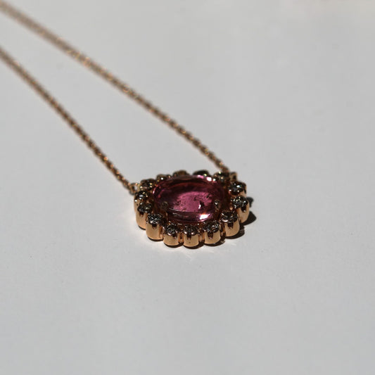 Astral Embrace Tourmaline necklace
