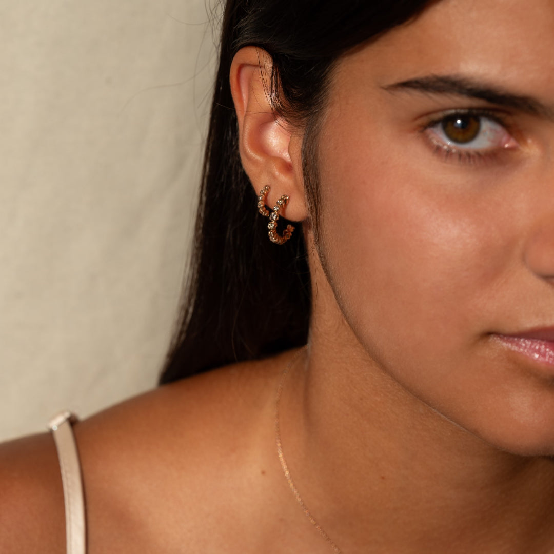 Big Astral Embrace earrings