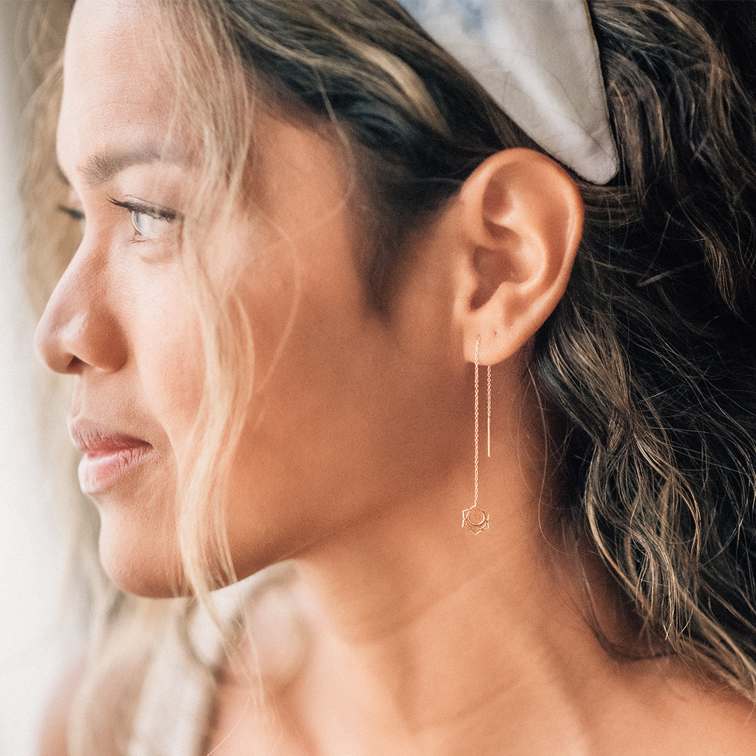 Svadisthana/Creativity long earrings