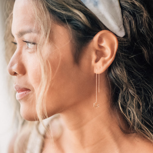 Svadisthana/Creativity long earrings