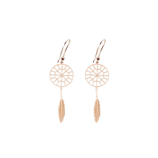 Sweet Web Dreamcatcher earrings