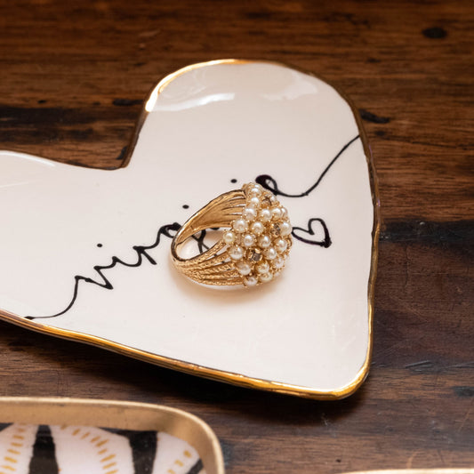 Vintage Pearls ring
