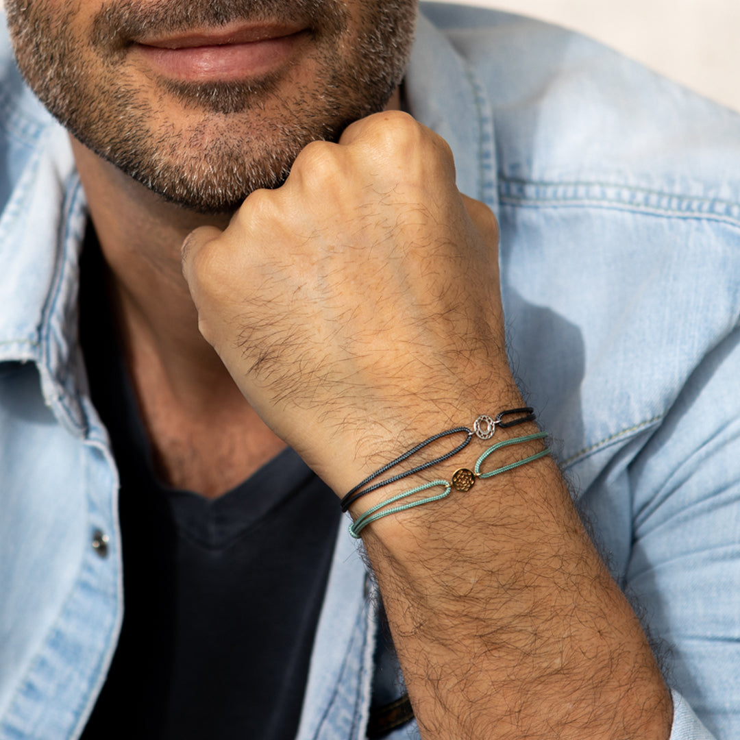 Communication disc bracelet for Men