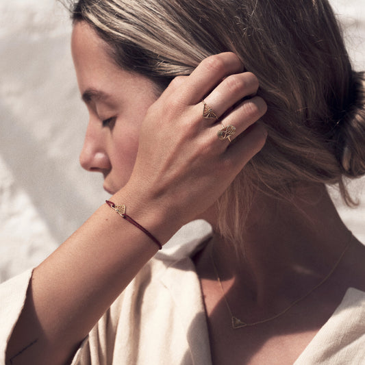 Triangle Sundial bracelet