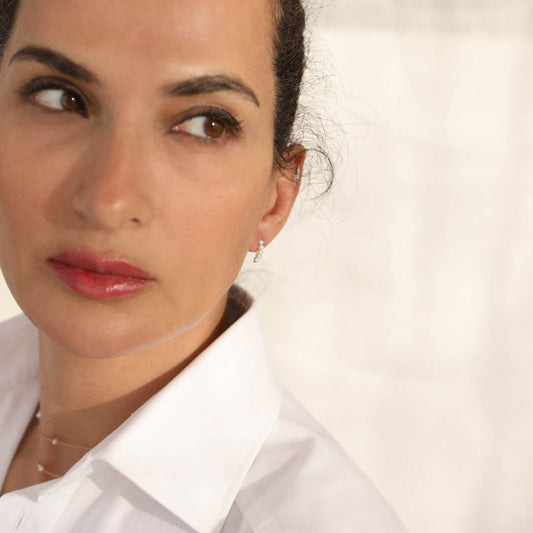 Pearls hook earrings II