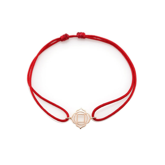 Roots bracelet on thread