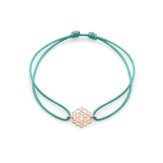 Love bracelet on thread