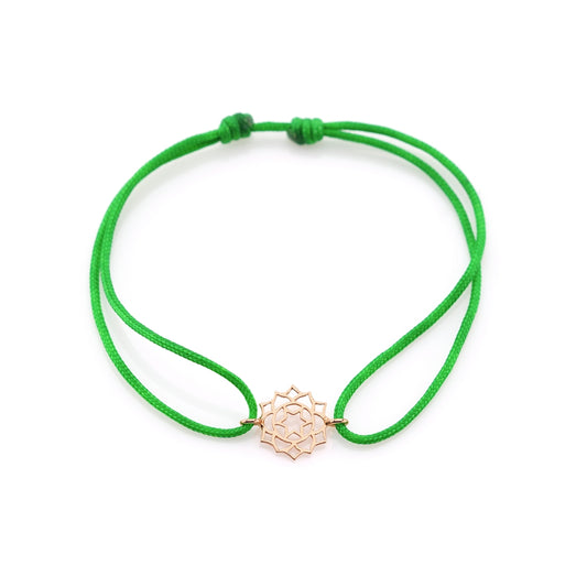 Love bracelet on thread