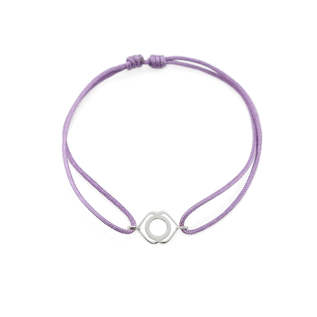 Serenity bracelet on thread