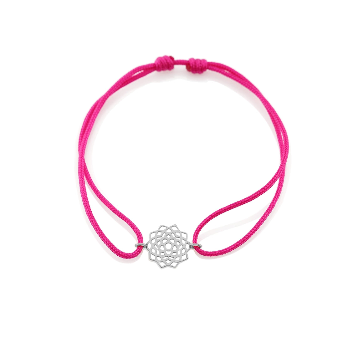 Unity bracelet on thread