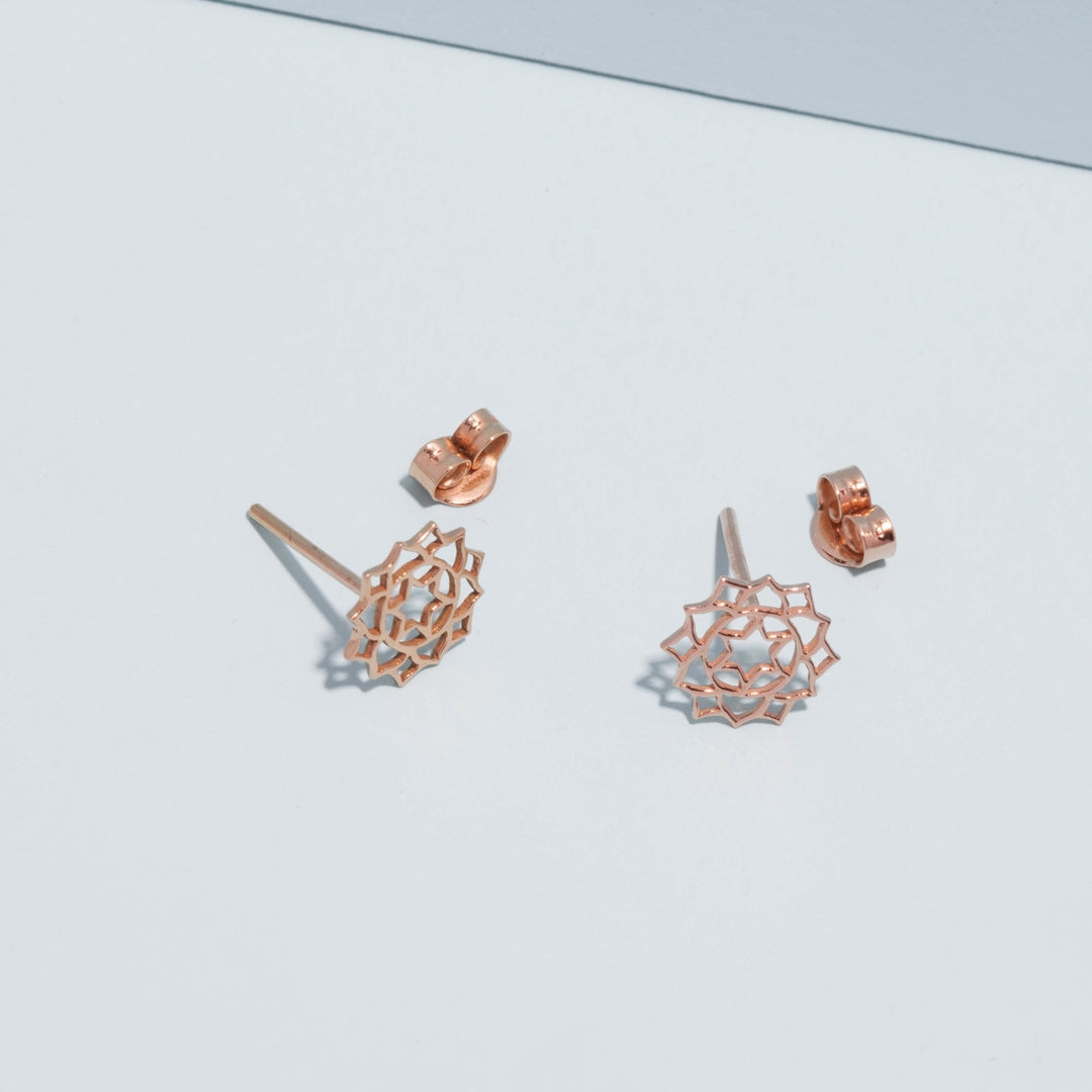 Anahata/Love studs earrings