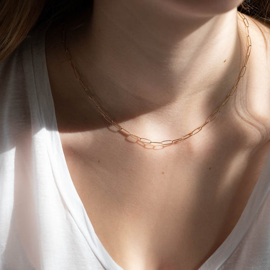 Chain-link necklace