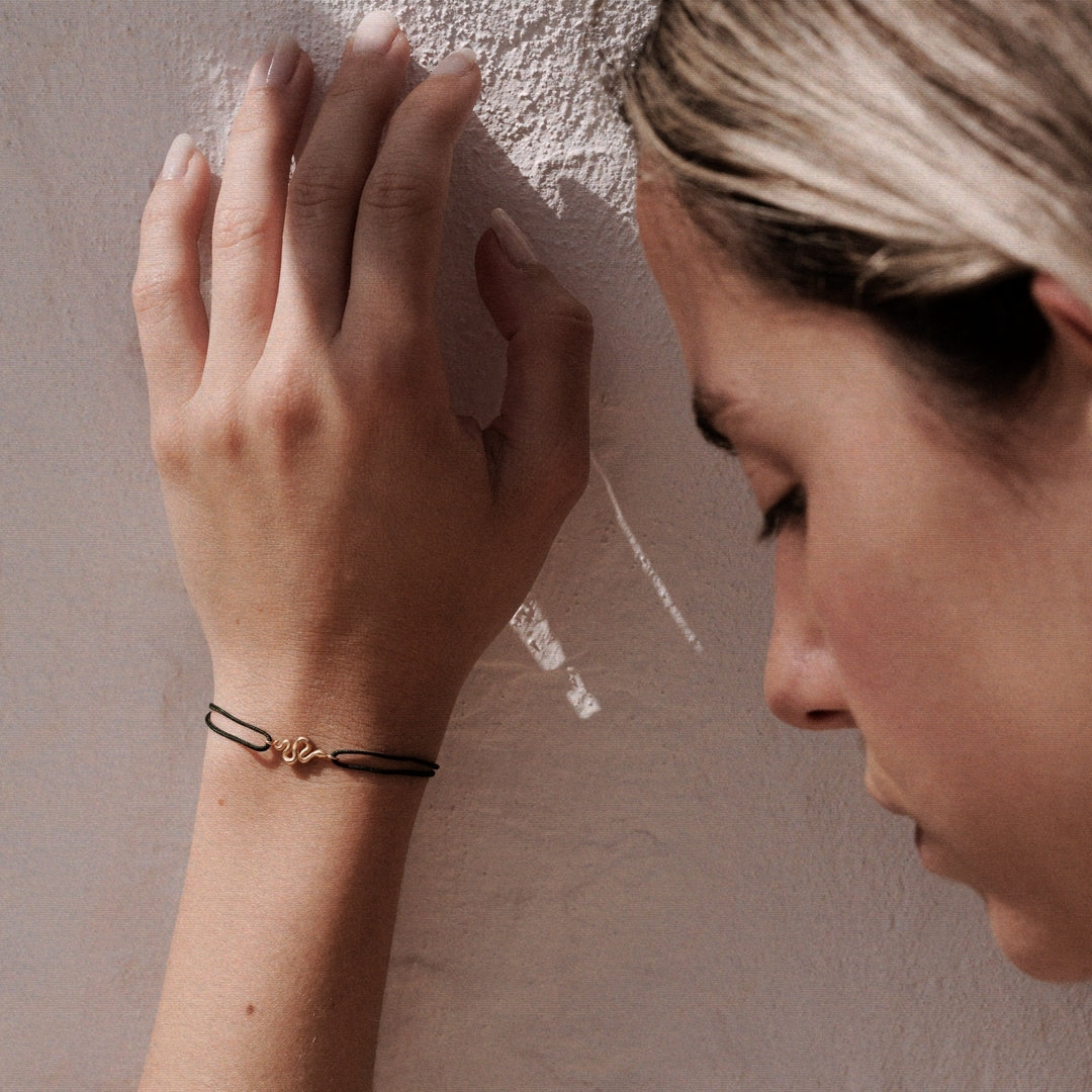 Kundalini Snake studs & bracelet