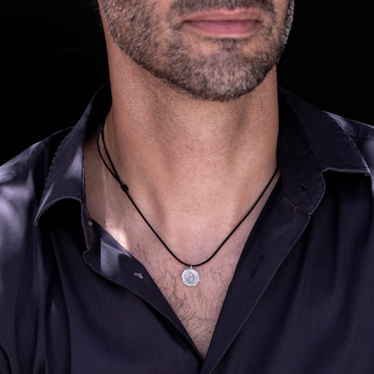 Starry Moon pendant for Men