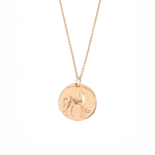 Spirited Horse medal for Girls