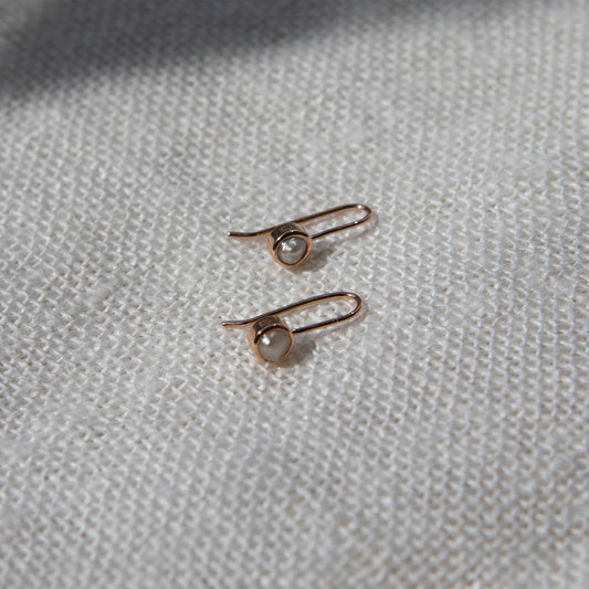 Pearls hook earrings I