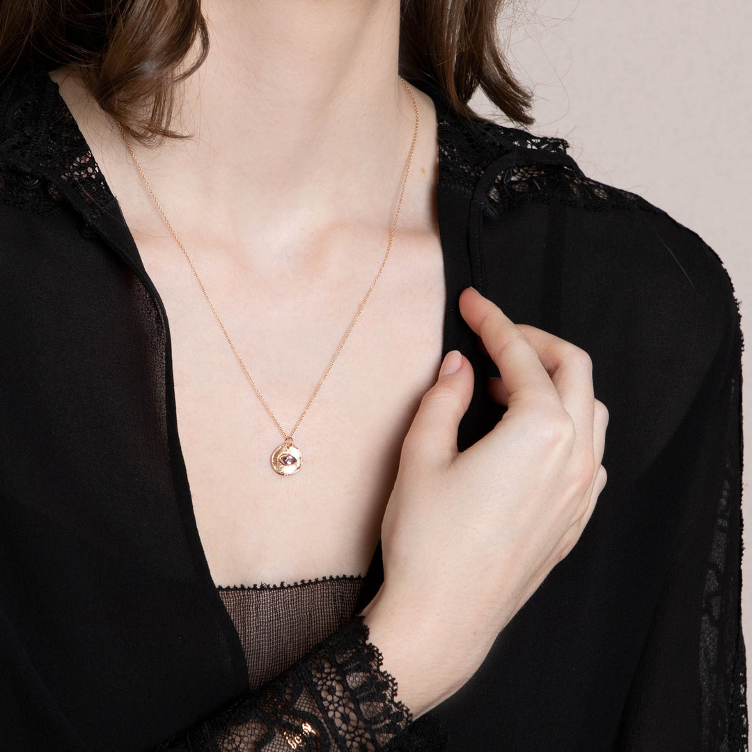 Amethyst Stone medal