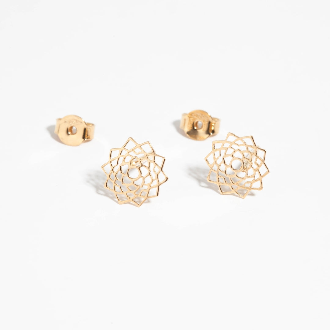 Sahasrara/Unity studs earrings