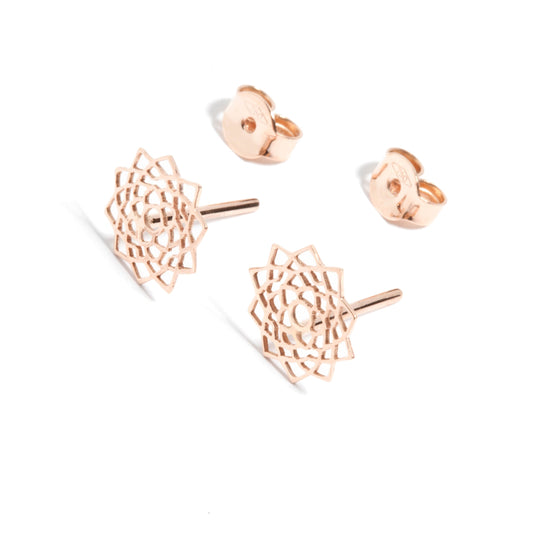 Sahasrara/Unity studs earrings