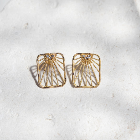 Sundial earrings