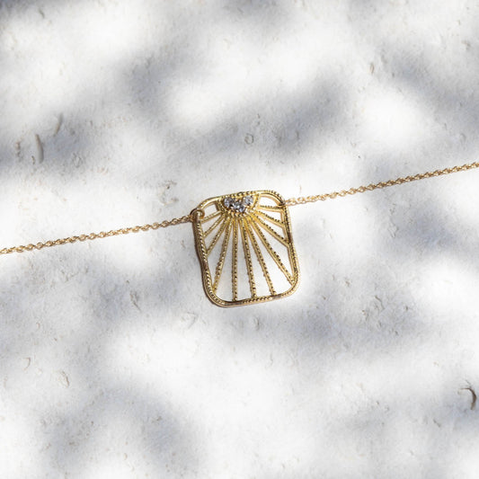 Sundial necklace