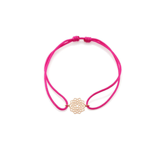 Unity bracelet on thread