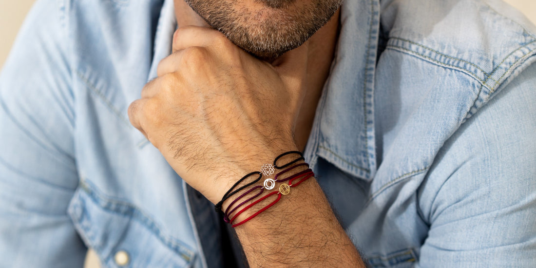 NEW Chakra Discs bracelets on thread