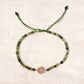 Anahata & Green Tourmaline bracelet