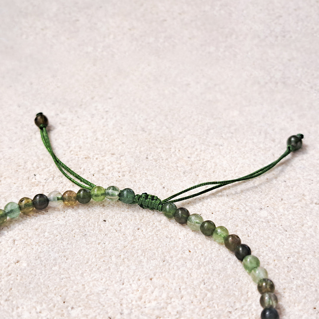 Anahata & Green Tourmaline bracelet