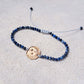 Starry Moon & Lapis Lazuli bracelet