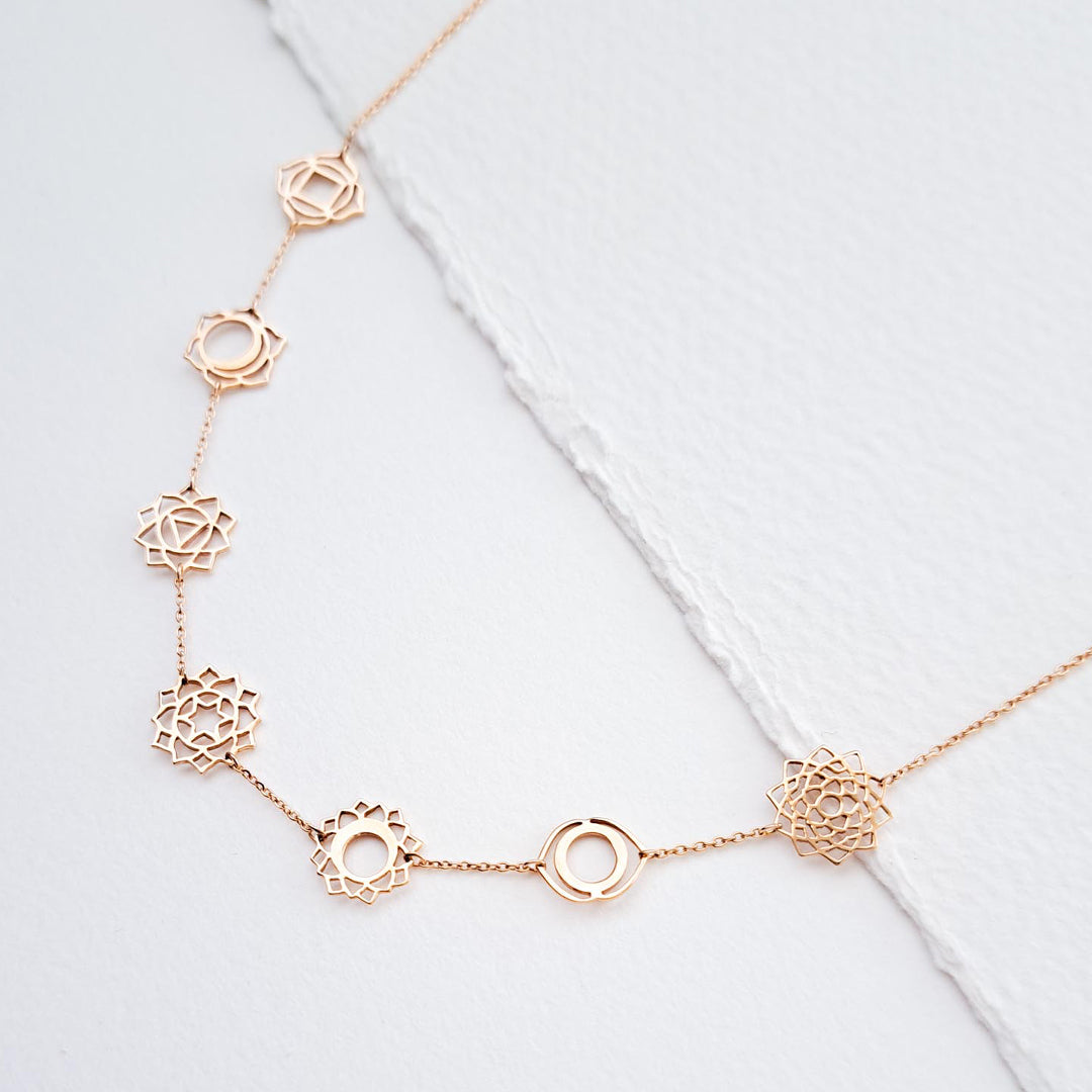 7 Chakras necklace