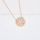 Sahasrara/Unity paved diamonds necklace