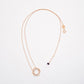 Ajna/Serenity paved diamonds necklace