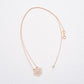 Anahata/Love paved diamonds necklace