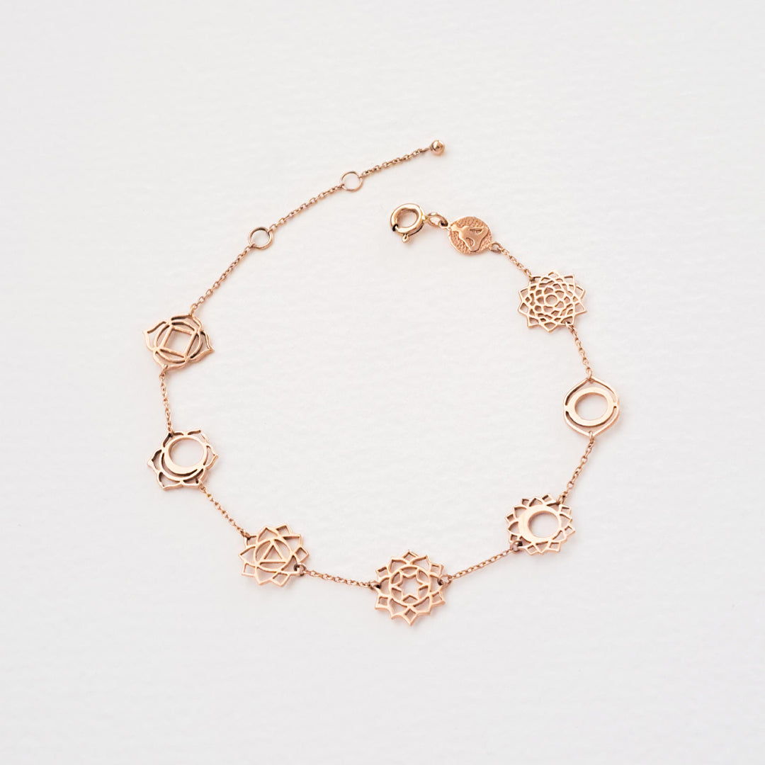 7 chakras bracelet