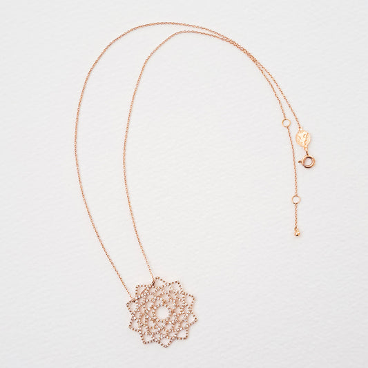 Sahasrara/Unity diamond necklace