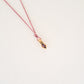 Air/Purple Amethyst pendant on thread