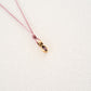 Air/Purple Amethyst pendant on thread