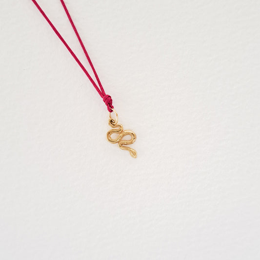 Kundalini Snake pendant on thread