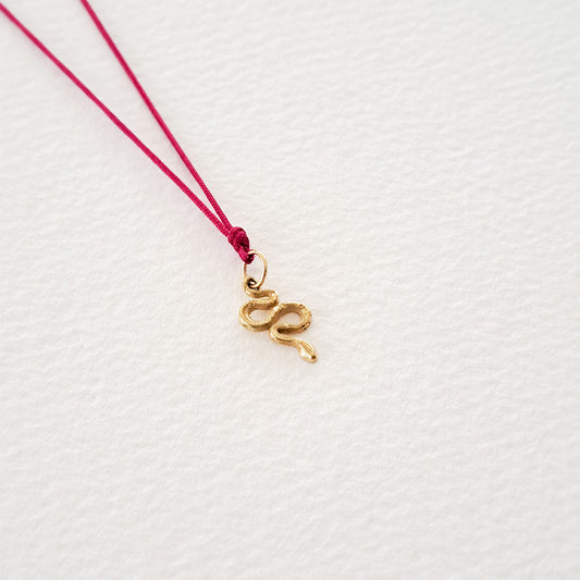 Kundalini Snake pendant on thread