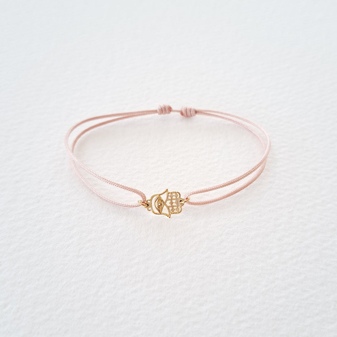 Fatima's Hand bracelet on thread