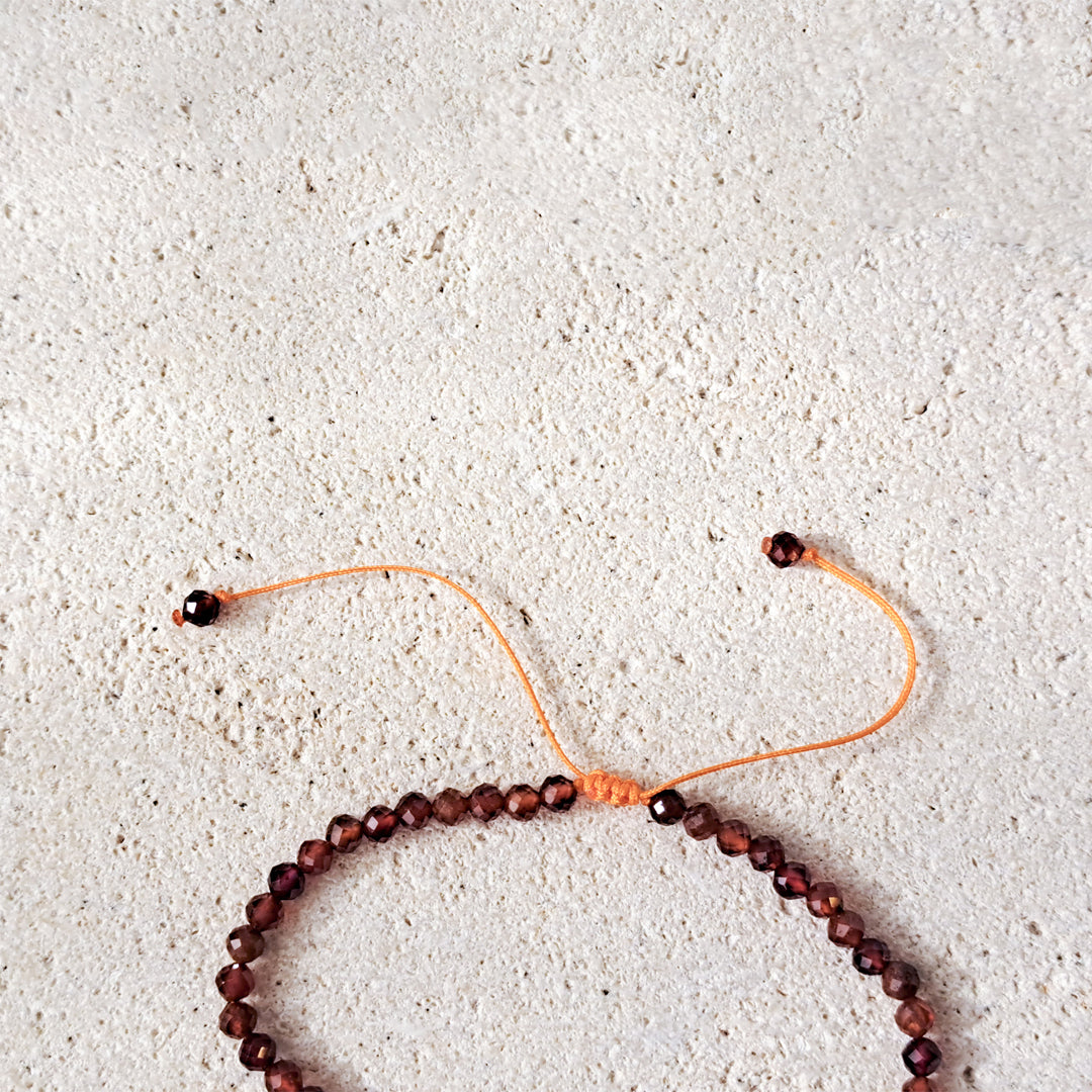 Svadhistana Chakra Disc & Carnelian bracelet