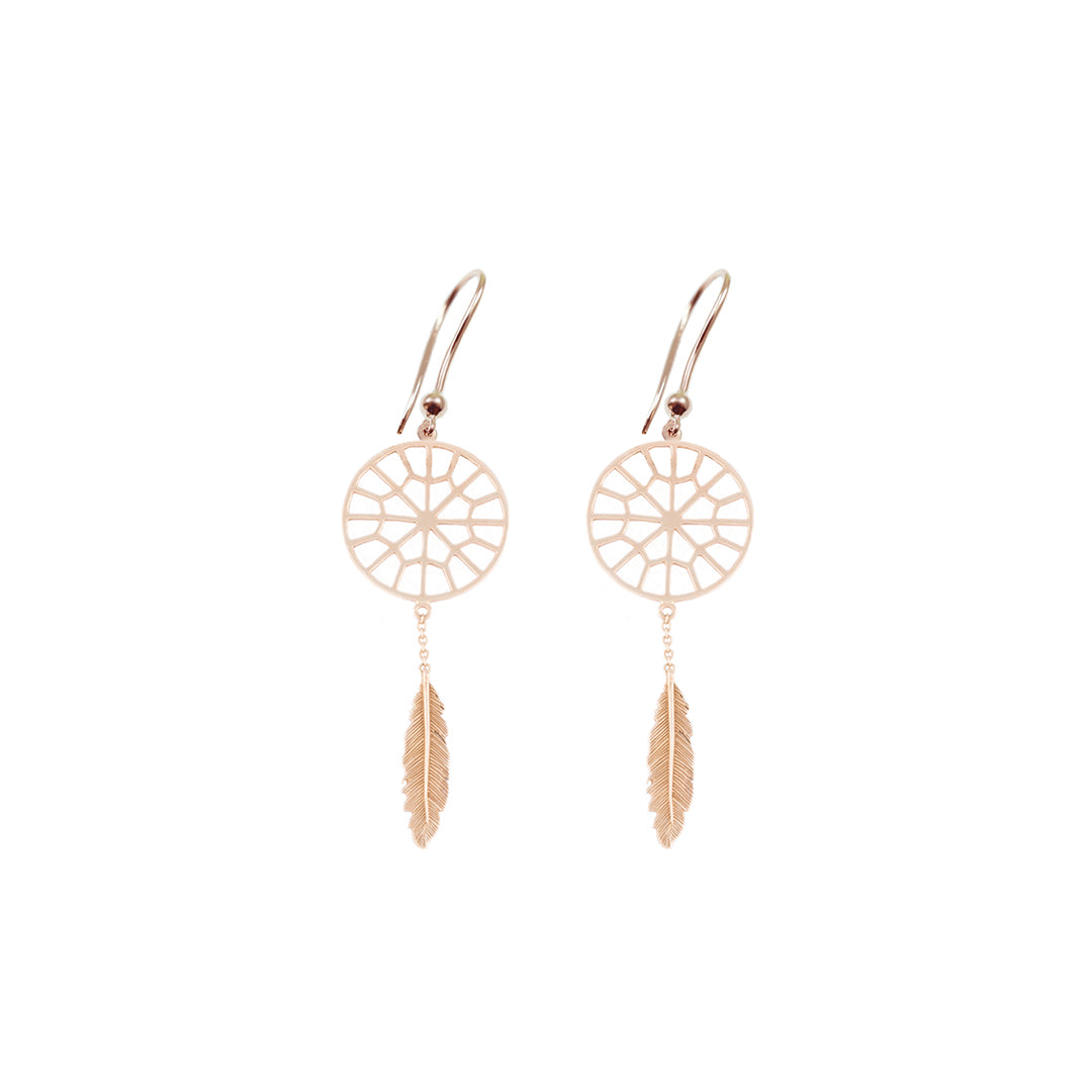 Sweet Web Dreamcatcher earrings