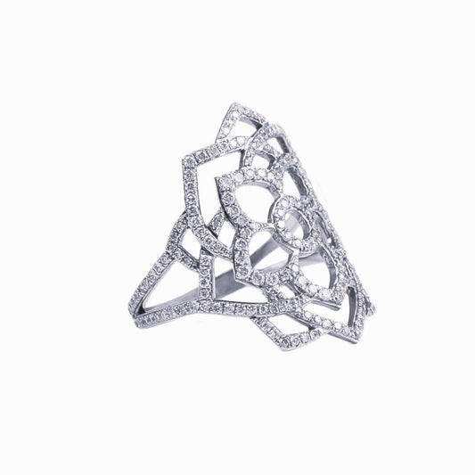 Sahasrara/Unity diamond ring